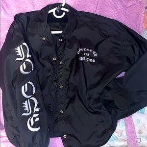 Property of no one BLACK Windbreaker/jacket 🌺
